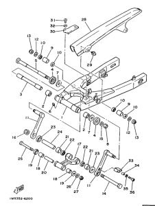 RD350LC Бугель