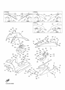 YZF-R6 Обтекатель 2