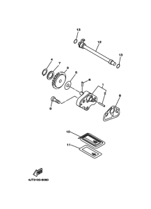 TZ125 Маслонасос