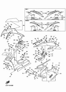 YZF-R6 Обтекатель 2