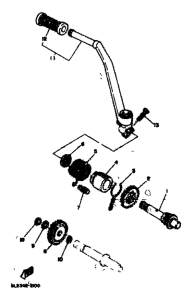 RD80 Кик стартер