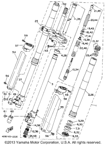  Передняя вилка