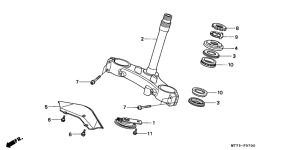 NR750 Траверса нижняя