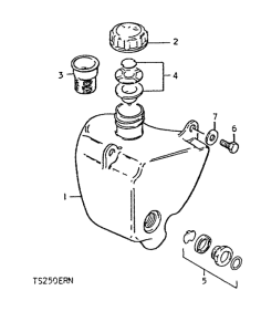 TS250 Бак масляный