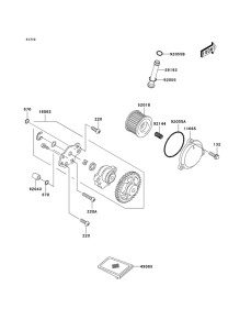 BR125 Маслонасос