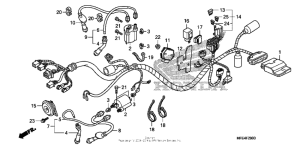 VT750C2 Жгут проводов