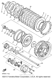 FJ1200BC Сцепление