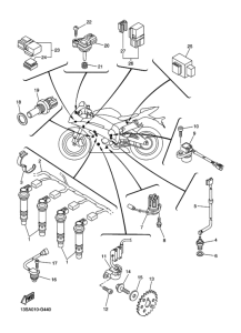 YZF-R6R Электрические детали
