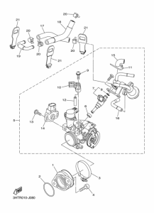SR400 Впускная система 2