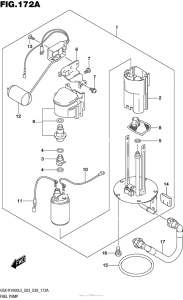 GSX-R1000 Топливный насос