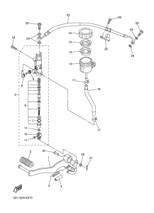 FZ1-NV Задний торм цилиндр