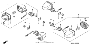 Задний фонарь