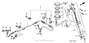 ST1100 Rear brake master cylinder (1)