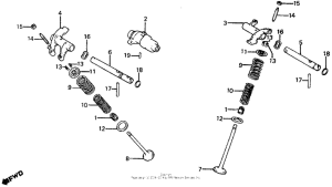 FT500 Распределительный вал и клапана