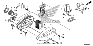 VT750C2B Воздушный фильтр