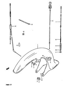 FR80 Переднее крыло