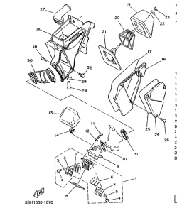 TDR125 Впускная система