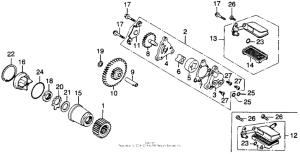 CB360 Oil pump + oil filter