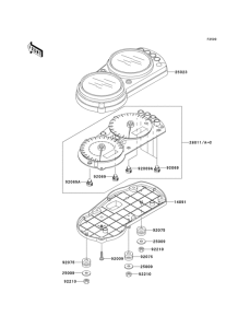 ZX900 Приборы