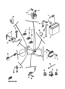 XVS1100 XVS1100T Equipo electrico