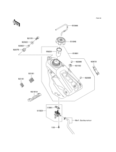  Топливный бак