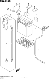 VZR1800BZ Battery (Vzr1800Bzl5 E33)