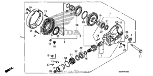 NT700V (ABS) Редуктор