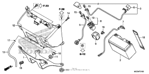 NC700X Аккумулятор