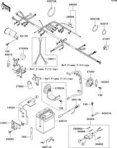 KL650 Электрика