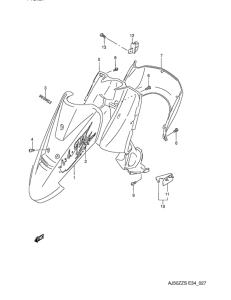 AJ50 Щиток облицовочный