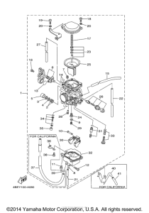 XT225WC Карбюратор