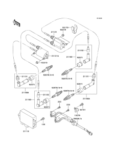 VN1500 Система зажигания
