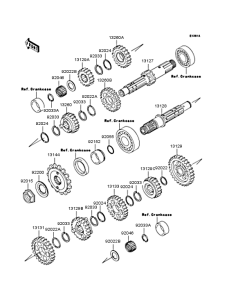 BJ250 Трансмиссия
