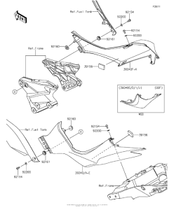 ZR1000 Боковые обтекатели