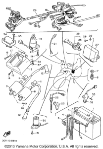 XV1100SH Электрика