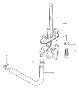 TU250 Топливный кран