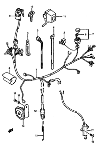 DR600 Жгут проводов