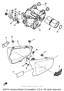 XS650SF Side cover-tool