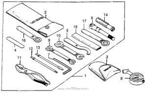 CB650SC Инструмент