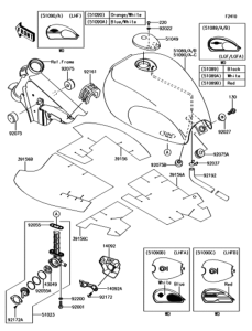 BJ250LGFA フューエルタンク