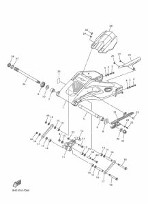 YZF-R1 RaceBase リヤア-ム