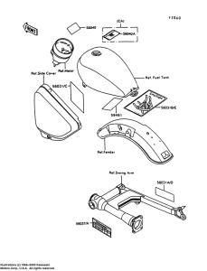 VN750 Наклейки