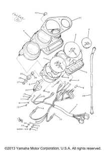 FZR600RE Приборы