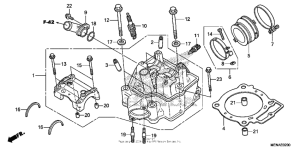  Головка цилиндров