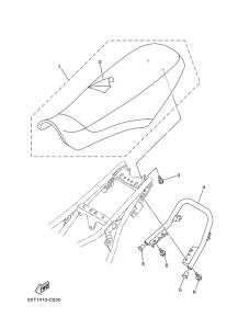 XG250 Сиденье
