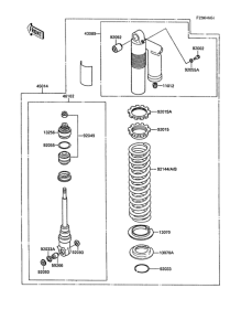 KX500 Амортизатор