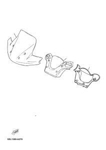 YP125E Steering handle & cable