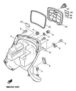 XC125 Ветровое стекло