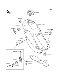  Топливный бак