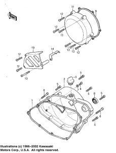  Крышки двигателя